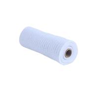 Rouleau de ruban en maille d'organza transparent