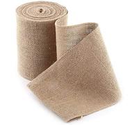 Rouleau de ruban en toile de jute, longueur : 10 m, vintage, chemin de table, pour bricolage, artisanat, mariage, décoration de maison, largeur :15 cm