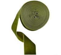 Rouleau de ruban en velours de 10 m pour nœuds papillon et emballage cadeau, disponible en quatre tailles pour la décoration saisonnière (AB)