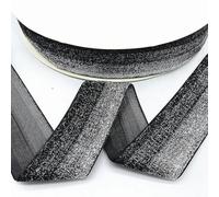 Rouleau de ruban en velours, Ruban en velours pailleté sans élastique, à une seule face, for serre-tête, pinces, nœud, multicolore, 6-38 mm(23,20mm(5yards))