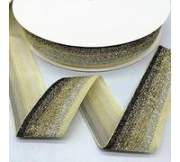 Rouleau de ruban en velours, Ruban en velours pailleté sans élastique, à une seule face, for serre-tête, pinces, nœud, multicolore, 6-38 mm(13,25mm(5yards))