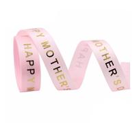 Rouleau de ruban « Happy Mother's Day » - 91,4 cm - 91,4 cm - Pour la fête des mères