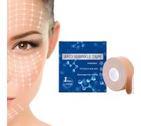 Rouleau de ruban lifting - Anti-rides pour hommes - Rouleau de ruban doux pour la peau pour le levage du visage - Solution d'effort du visage - Taches de tissu imperméables pour mère, petite amie