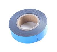 Rouleau de ruban magnétique coloré - effaçable à sec pour tableau blanc graphique/40 mm x 90 m (Bleu)