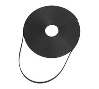 Rouleau de ruban magnétique fin 6 mm x 8 m pour tableau blanc et surfaces métalliques, PVC noir avec forte adhérence, grille de séparation découpable pour enlever