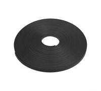 Rouleau de ruban magnétique fin pour tableau blanc - 8 m - Noir - Pour tableaux de planification et décoration de bureau