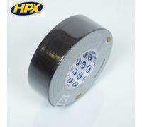 Rouleau de ruban toile adhésif HPX noir CB5050 48mm x 50m haute qualité pour