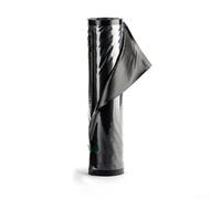 Rouleau de sac sous vide texturé noir coextrudé en polyéthylène pour l'organisation du réfrigérateur, économise de l'espace, stockage de compression, joint hermétique contre l'humidité et les