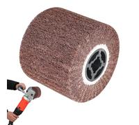 Rouleau de satin à grain 120 - 120 x 100 mm - Brosse de satin - Manchons abrasifs pour rouleau abrasif - Idéal pour le ponçage et le satinage - PYserne