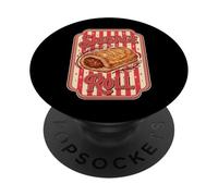 Rouleau de Saucisse Foodie British Food Funny PopSockets PopGrip Adhésif