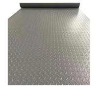 Rouleau de sol en vinyle PVC antidérapant et imperméable, pour garage, cuisine, escaliers, couloir, atelier - Plaque à découper (130 x 100 cm)