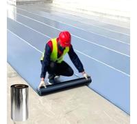 Rouleau de sous-couche autocollant for toiture, adapté à la plupart des toitures, hangars, tonnelles, porches et fenêtres.(100x500cm/3.3x16.4ft)