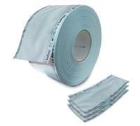Rouleau de stérilisation autoclave - Papier de qualité médicale robuste pour stérilisation d'outils dentaires, de manucure et pédicure, de coiffure, d'hôpitaux, etc. (5,5cm x 200m)