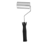 Rouleau de Stratification en Aluminium et Verre, Rouleau cylindrique en Verre Rol50x100mm avec poignée en Bois pour et Bulle dans la Production de FRP