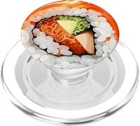 Rouleau de Sushi Amusant et Savoureux - Nourriture Japonaise PopSockets PopGrip pour MagSafe
