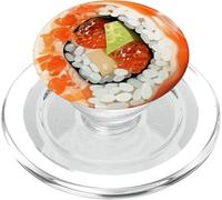 Rouleau de Sushi Amusant et Savoureux - Nourriture Japonaise PopSockets PopGrip pour MagSafe