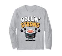 Rouleau de sushis Mignon pour s'entraîner avec des haltères Manche Longue