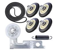 Rouleau de tambour de sèche-linge 4581EL2002C, courroie de séchage 4400EL2001A, poulie et ressort, Compatible avec LG, Compatible avec les sèche-linge Kenmore