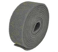 Rouleau de tampon à récurer émeri pour nettoyage de cuisine et élimination de la rouille, outil abrasif en nylon pour casseroles, plats, poêles et carrelage Flo, 10 cm x 6 m