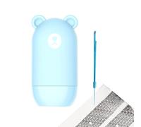 Rouleau de tampon confidentiel - Rouleau de marque de protection des données - Tampon de protection de l'identité - Rouleau de vol d'identité - Rouleau en forme d'ours - Tampon pour e-mail, adresse