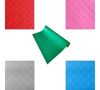 Rouleau de tapis de garage en PVC robuste et tapis de protection en caoutchouc de qualité supérieure (rose, 1,2 x 2 m)