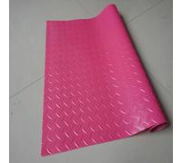 Rouleau de tapis de sol de garage en plaque de diamant en caoutchouc