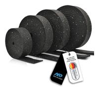 Rouleau de Tapis de terrasse My Plast - 5000 x 50 x 10 mm - Antidérapant et résistant aux intempéries - Entretoise pour terrasses et patios - Granulés de Caoutchouc pour la Construction de terrasses