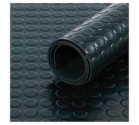 Rouleau de Tapis en Caoutchouc Noir - Tapis de Sol Épais Lourd, Anti-Dérapant, Imperméable, Facile à Couper, Intérieur et Extérieur, Largeur 1m Épaisseur 3mm(Coin,2m x 1m)