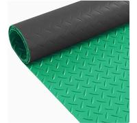 Rouleau de tapis en caoutchouc, revêtement de sol intérieur et extérieur, facile à couper pour garage, salle de sport, abris de jardin, 2,5 mm d'épaisseur, solution de tapis durable et polyvalente