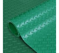 Rouleau de tapis en caoutchouc, tapis de sol de garage en PVC, design antidérapant avec plaque en diamant, protection robuste pour atelier et salle de sport à domicile