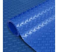 Rouleau de tapis en caoutchouc - Tapis de sol de garage en PVC, design plaque diamant, durable et polyvalent pour une utilisation à la maison et à l'atelier