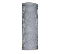 Rouleau de texture d'argile - Rouleau de texture d'argile pour pétale, rouleau de motif de gaufrage pour polymère | Outil de modélisation | Outils de poterie, fournitures d'artisanat, tampons pour