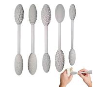 Rouleau de texture en argile - Outils de motif de poterie, rouleaux d'artisanat en bois | 5 pièces de sculpture détaillée pour projets artistiques, travaux de modélisation de construction à la main
