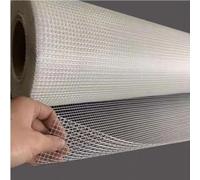 Rouleau de tissu adhésif en maille de fibres longues de 40 à 200 m de long pour réparation de murs et plafonds Tissu de renfort durable pour usage domestique et commercial (blanc, 100 m x 0,3 cm)