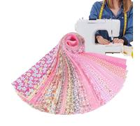 Rouleau de tissu en gelée | Bandes de tissu doux pour - Accessoires de pour housses de coussin, robes, sacs matelassés, vêtements de, scrapbooking