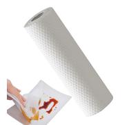 Rouleau de tissu nettoyant, serviettes larmes réutilisables, chiffons absorbants, surfaces d'essuyage, multi-usages pour cuisine, maison, voiture, garage, magasin, nettoyage quotidien