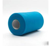 Rouleau de tissu Tulle Organza en soie, 6 pouces par 25 yards, décoration multicolore for fête d'anniversaire(C23)