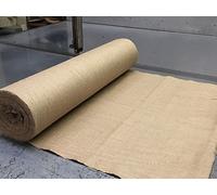 Rouleau de toile de jute naturel, longueur à choisir, large, 340 g, paintball, dépistage, contrôle des mauvaises herbes, 10m Long x 10oz x 54" Wide