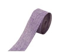 rouleau de toile de jute Rouleau de ruban en toile jute naturelle 10 m for décorations colorées, mariage rustiques vintage pour les loisirs créatifs(PURPLE)
