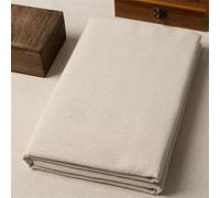 Rouleau de toile de lin pur non apprêté pour peinture à l'huile et acrylique - Texture fine, large options de largeur pour artistes