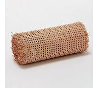 Rouleau de toile en rotin naturel pour projets de vannerie de meubles, 35,6 cm à 101,6 cm de large, pré-tissé à tissage ouvert pour chaises, armoires, plafonds et paniers