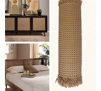 Rouleau de toile en rotin pour cannage de chaise avec élasticité et ventilation pour une assise confortable