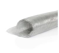 Rouleau Toile Moustiquaire robuste anti-insectes rigide en aluminium - Protection pour animaux, chat, chien. (1m x 2m)