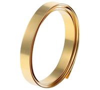 Rouleau de tôle de laiton Rouleau de feuille laiton jaune 1000 mm x 10, for l'artisanat et le travail des métaux(0.4x10x1000mm)