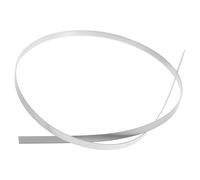 Rouleau de Tôle en Acier Inoxydable Argenté pour Architecture | Format Enroulé Portable, Stockage Compact, Usage Atelier et Applications Industrielles, pour Accessoires Métalliques
