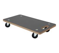 Rouleau de Transport 29x58cm Meuble Mobile 250 KG Skateboard Robuste Meuble Aide