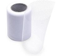 Rouleau de tulle 10cm x 20m (blanc)