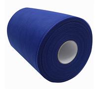 Rouleau de tulle 15,2 cm X 91,4 m 59 Couleurs Disponibles, chemin de table, nœud de chaise, tutu, couture, bricolage, tissu, mariage, fête emballage de cadeau bleu roi