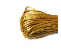 Rouleau De Ulen Nylon Tressé,Fil À Noeud Chinois,Macramé,Queue De Rat,Satin,Ficelle Pour Bijoux,Bracelet,Ligne De Perles,20m,1.5mm,2mm,2.5mm - Type Brown Color-2mm 2roll