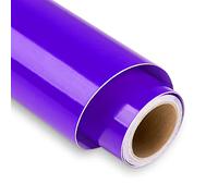 Rouleau de vinyle permanent pour Cricut - 30,5 cm x 1,5 m - Violet foncé - Rouleau de vinyle autocollant pour décoration de fête, autocollant de voiture